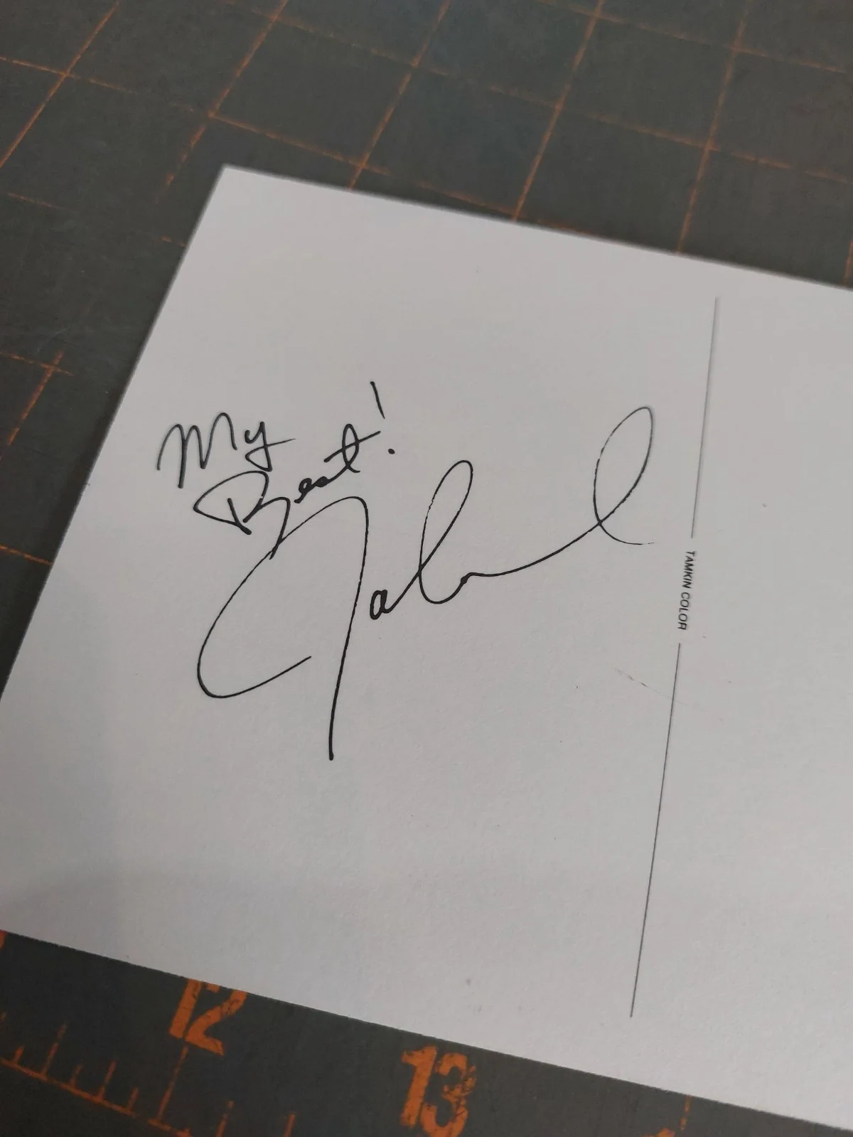 Jaleel White — Jaleel White Signed Postcard Sonic the Hedgehog, Family Matters Urkel, изображение 3