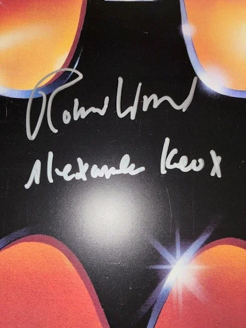 Robert Wuhl — Robert Wuhl Autograph Batman 11x17 Movie Poster w/Alexander Knox inscription, изображение 2