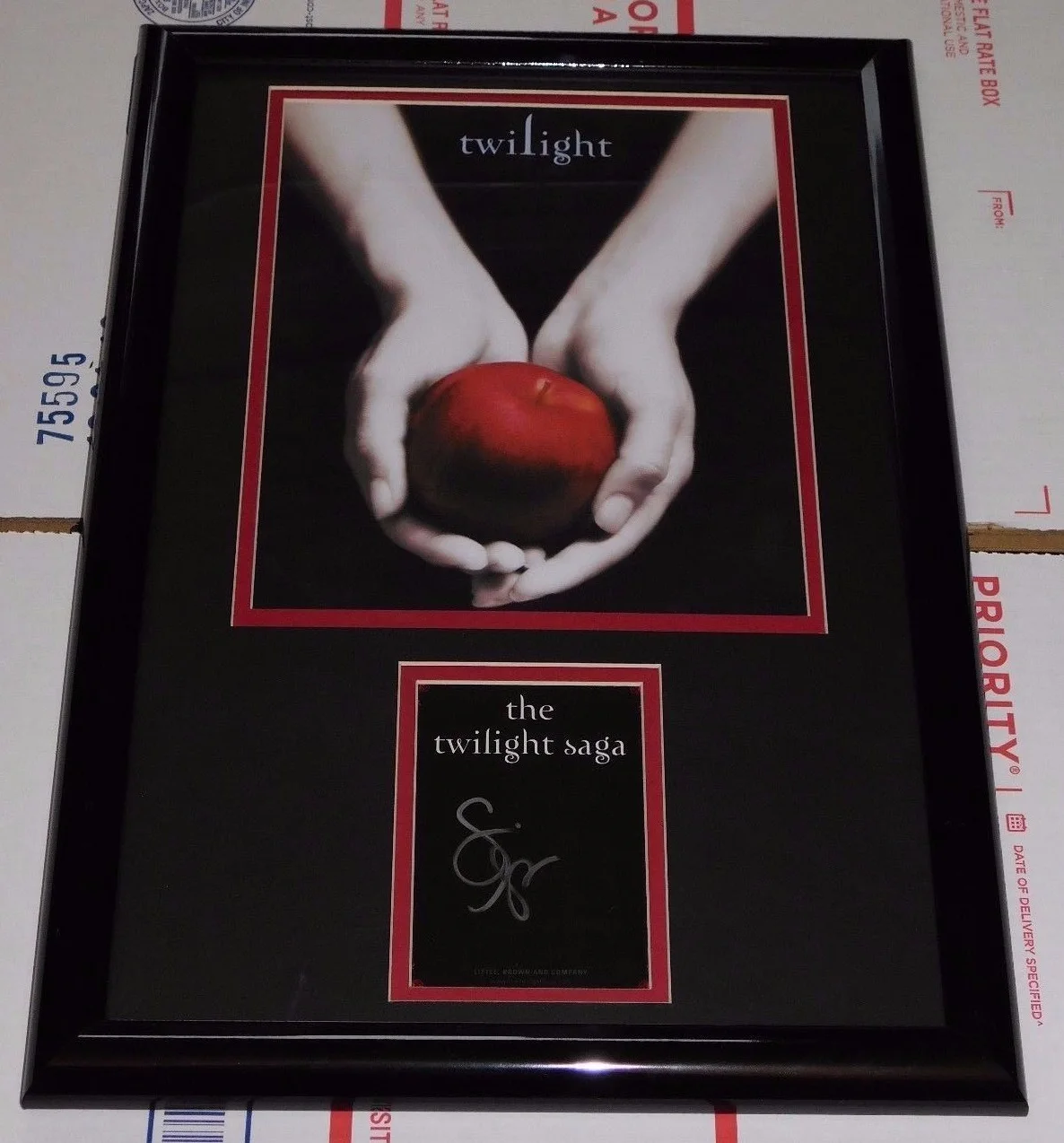 Stephenie Meyer — SIGNED Twilight Display 11x17 Stephenie Meyer Autographed Book Plate, image 2