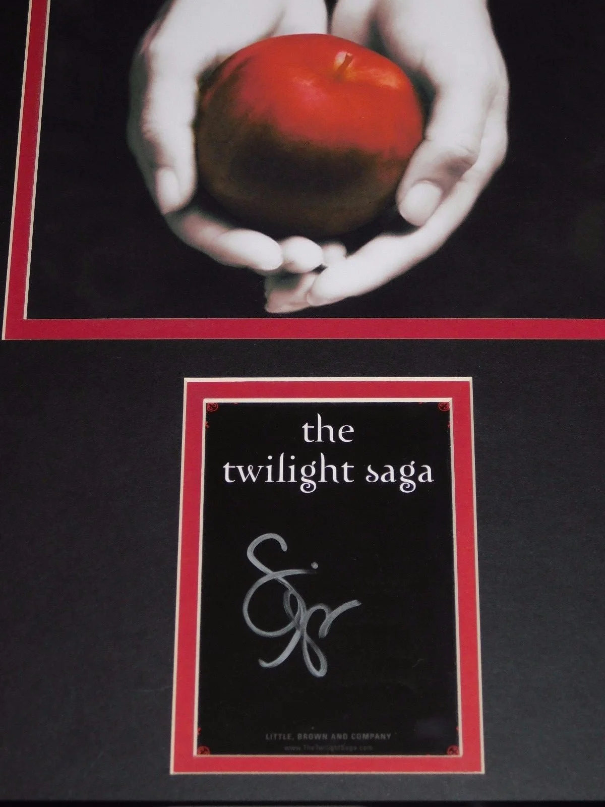 Stephenie Meyer — SIGNED Twilight Display 11x17 Stephenie Meyer Autographed Book Plate, image 3