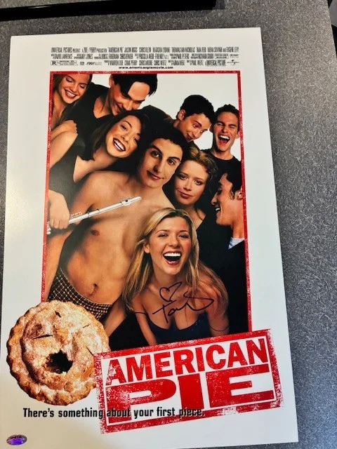 Tara Reid — Tara Reid Autograph "American Pie" 11x17 Movie Poster with Schwartz Hologram