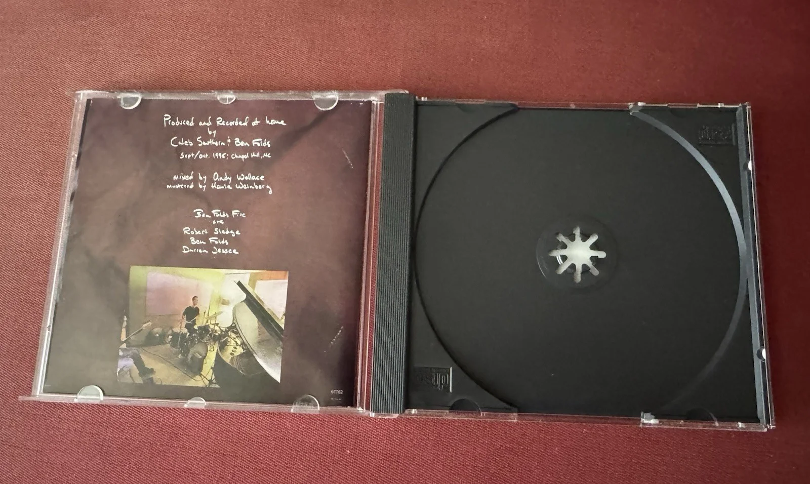 Ben Folds Five Autographed CD Booklet - Whatever And Ever Amen. Signed By All 3!, изображение 3