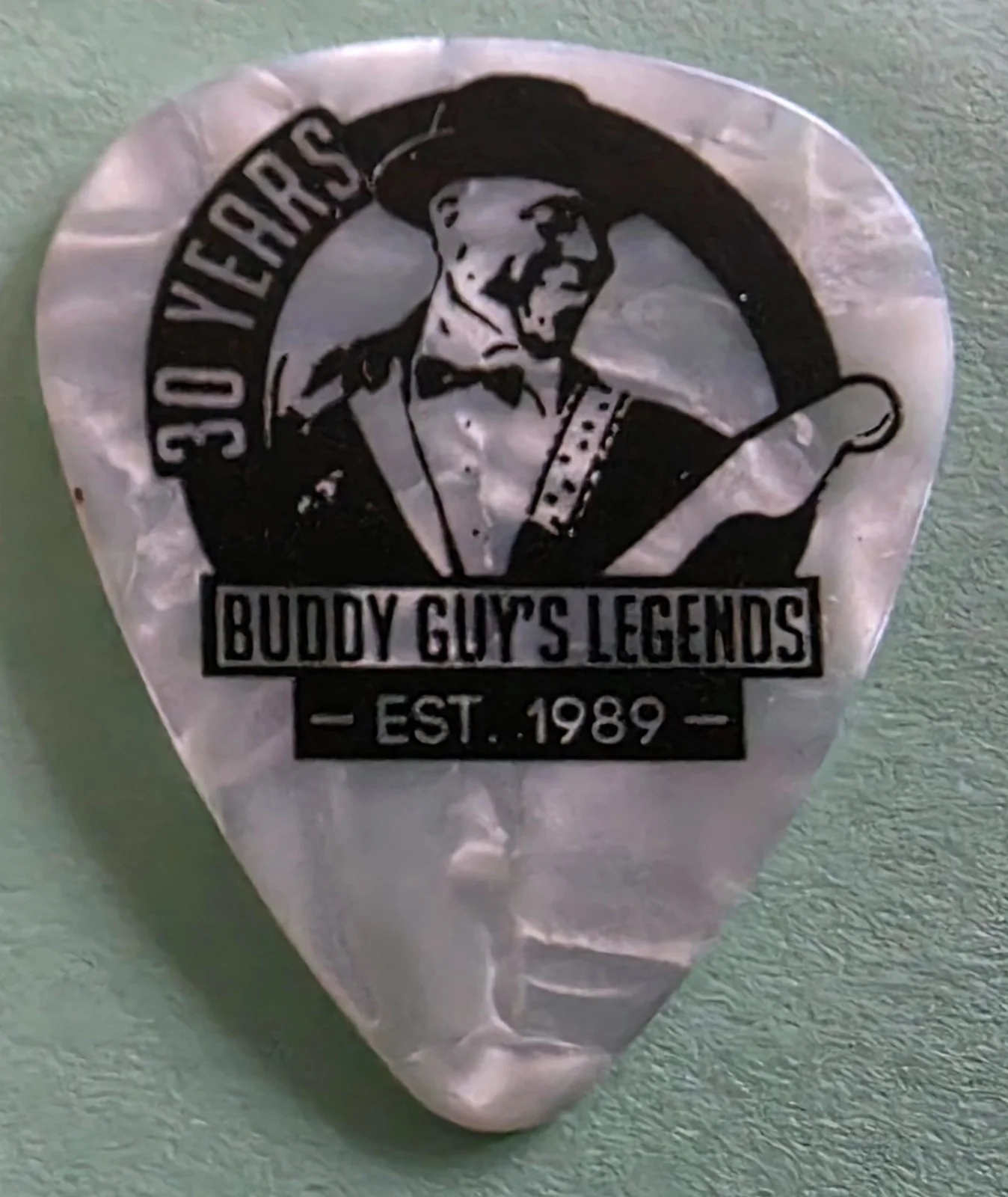 Buddy Guy 30 Years Legends est 1989 commemortive guitar pick picks set of 2, image 3