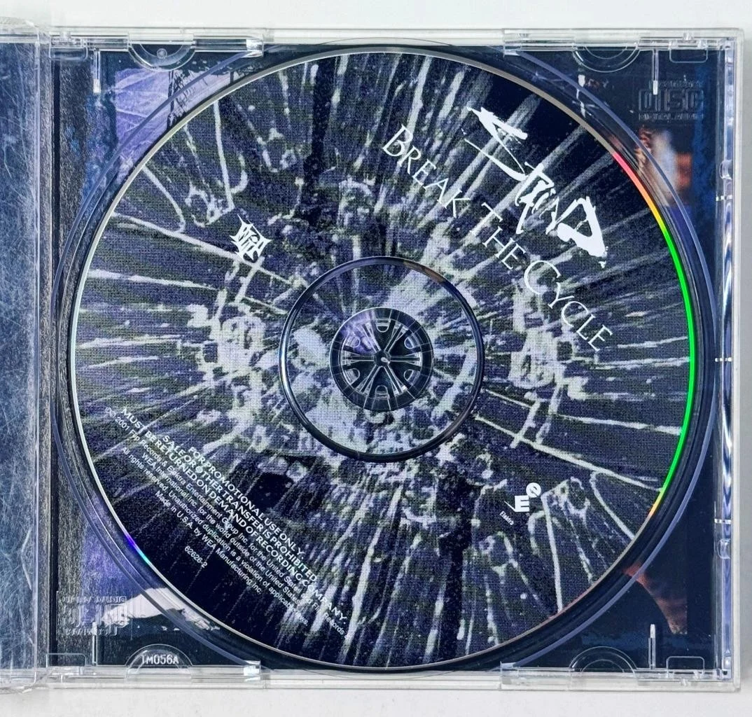 Break the Cycle by Staind (CD, 2001) Signed Autographed By Band Members Promo, изображение 3