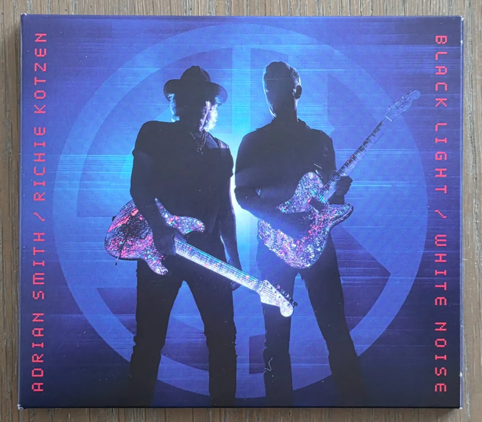 Smith & Kotzen signed autographed photo card & CD Black Light White Noise S&K, изображение 2