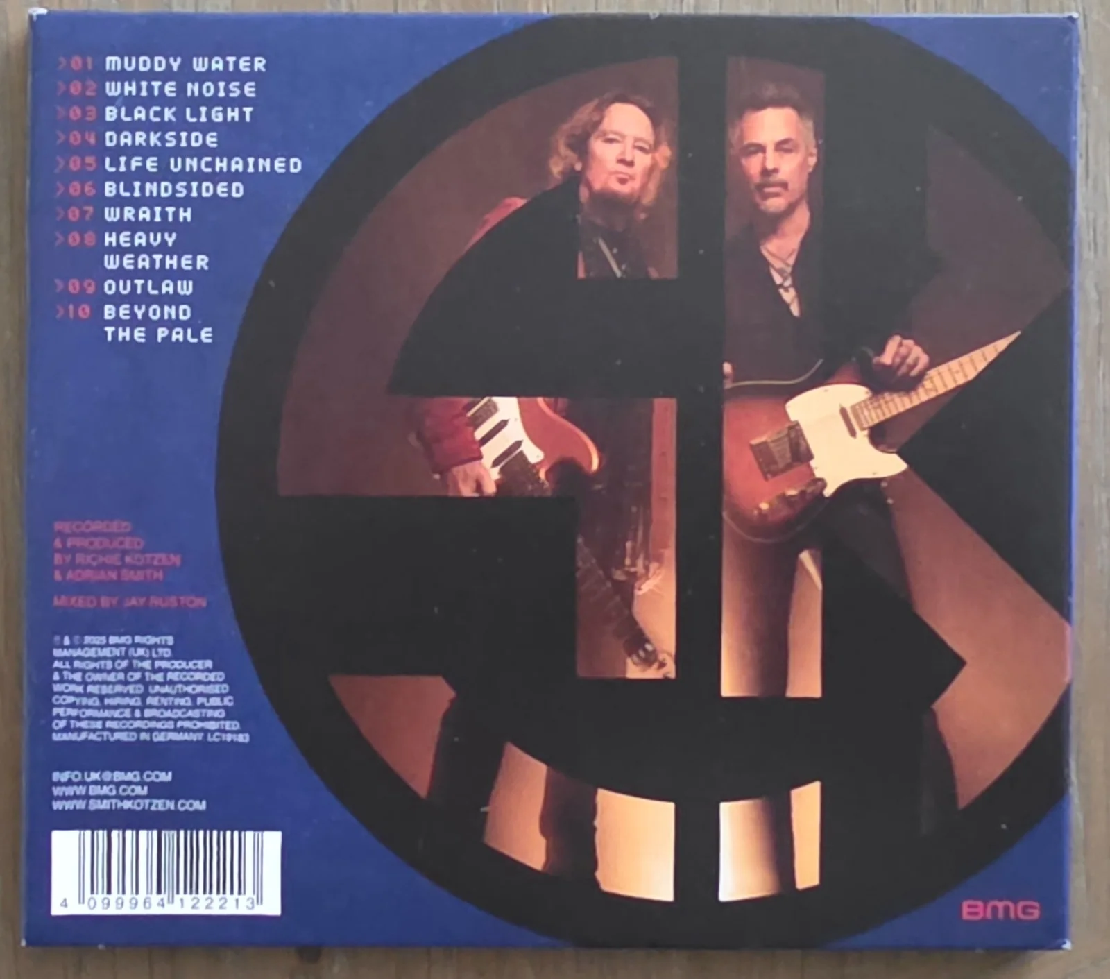 Smith & Kotzen signed autographed photo card & CD Black Light White Noise S&K, изображение 3