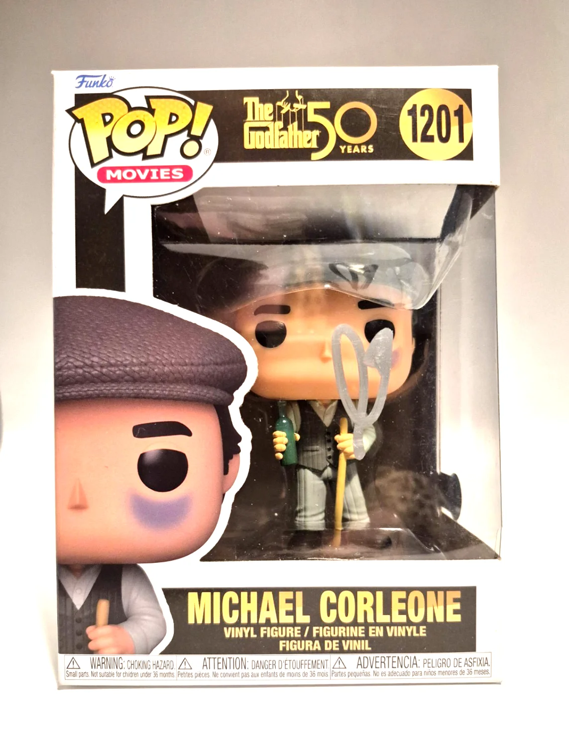 AL PACINO — AL PACINO SIGNED AUTOGRAPHED MICHAEL CORLEONE FUNKO POP GODFATHER RARE BAS COA, изображение 2