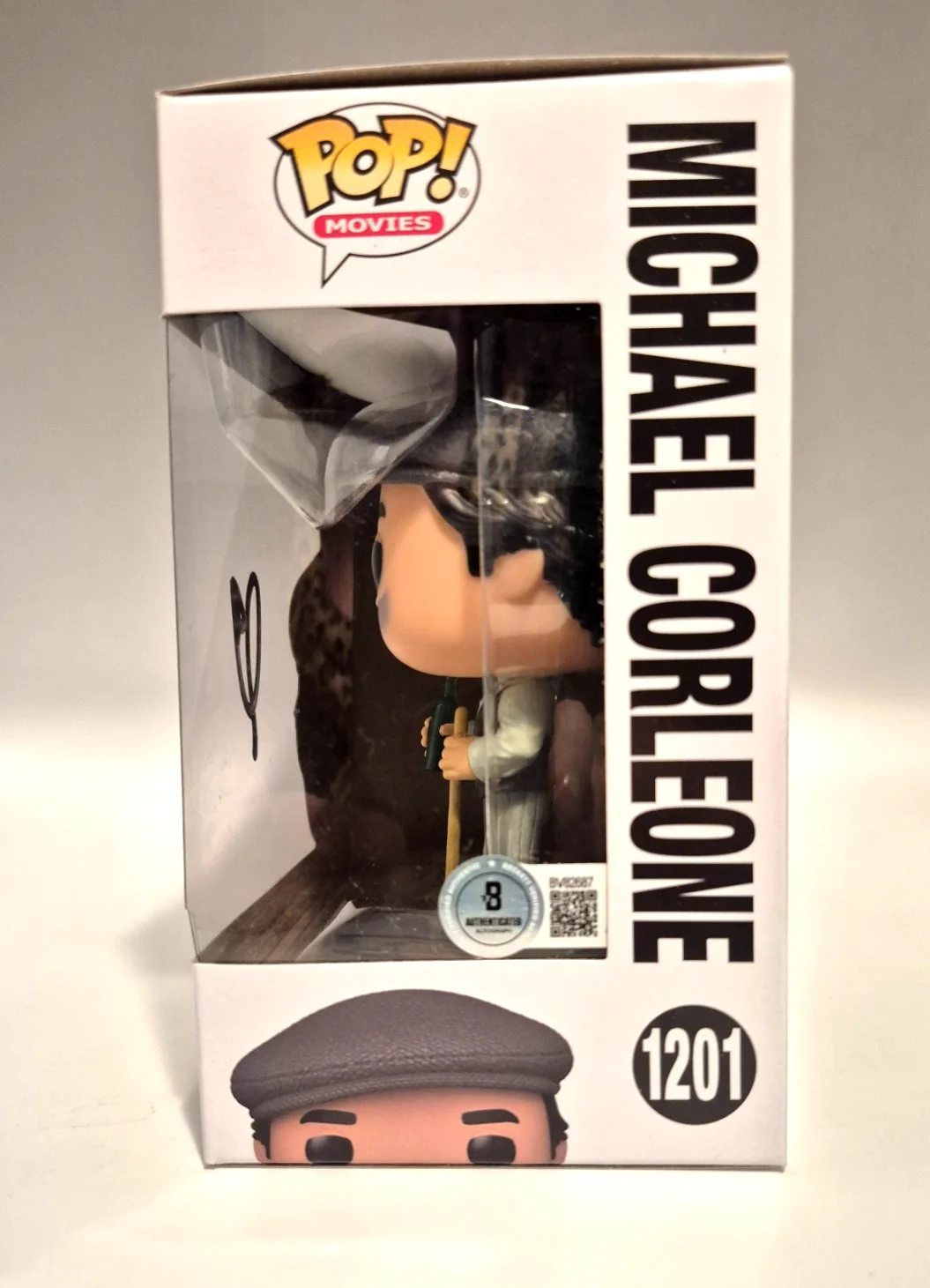 AL PACINO — AL PACINO SIGNED AUTOGRAPHED MICHAEL CORLEONE FUNKO POP GODFATHER RARE BAS COA, изображение 4