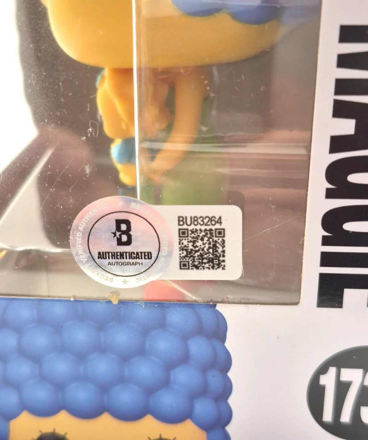 DAVID SILVERMAN — DAVID SILVERMAN SIGNED AUTOGRAPHED MARGE SIMPSON FUNKO POP W/ SKETCH BAS COA, image 4