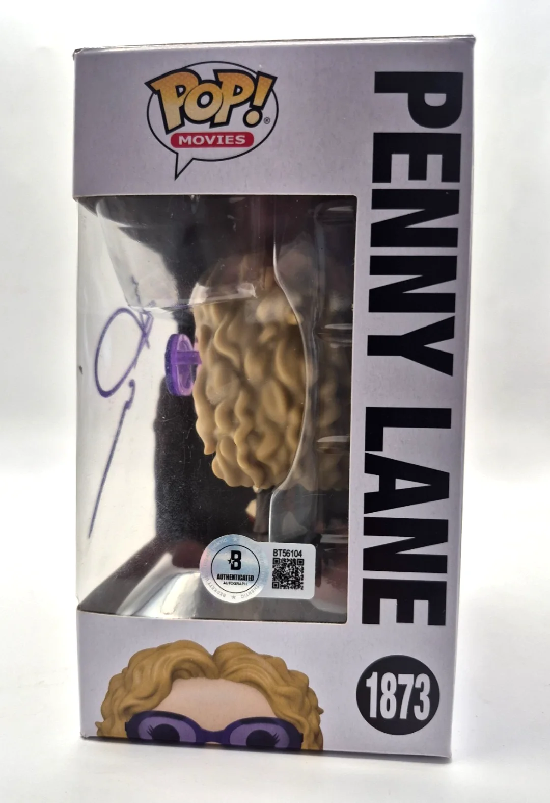 KATE HUDSON — KATE HUDSON SIGNED AUTOGRAPHED PENNY LANE ALMOST FAMOUS FUNKO POP RARE BAS COA, image 3