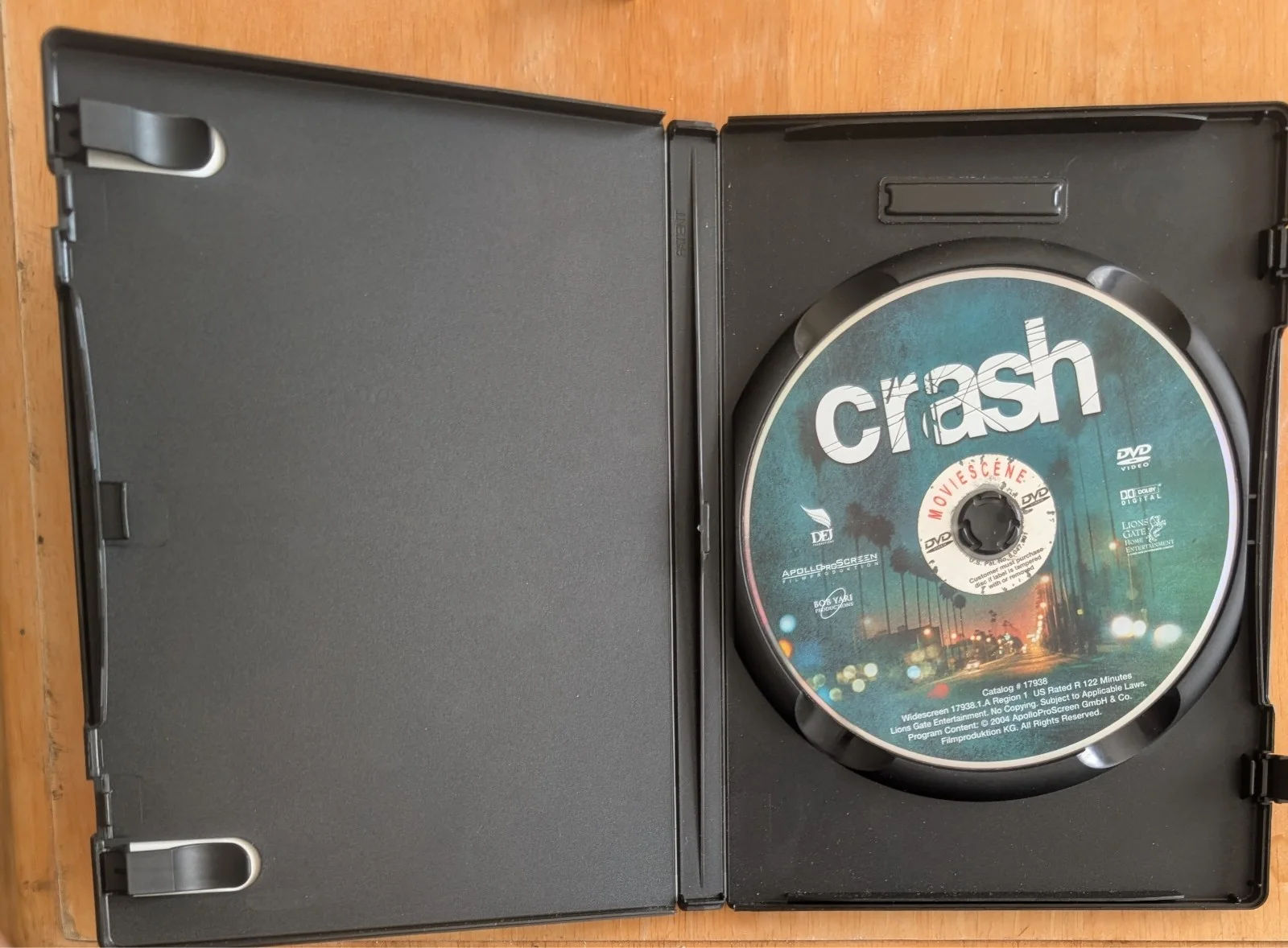Matt Dillon — MATT DILLON signed autograph CRASH dvd cover, image 2