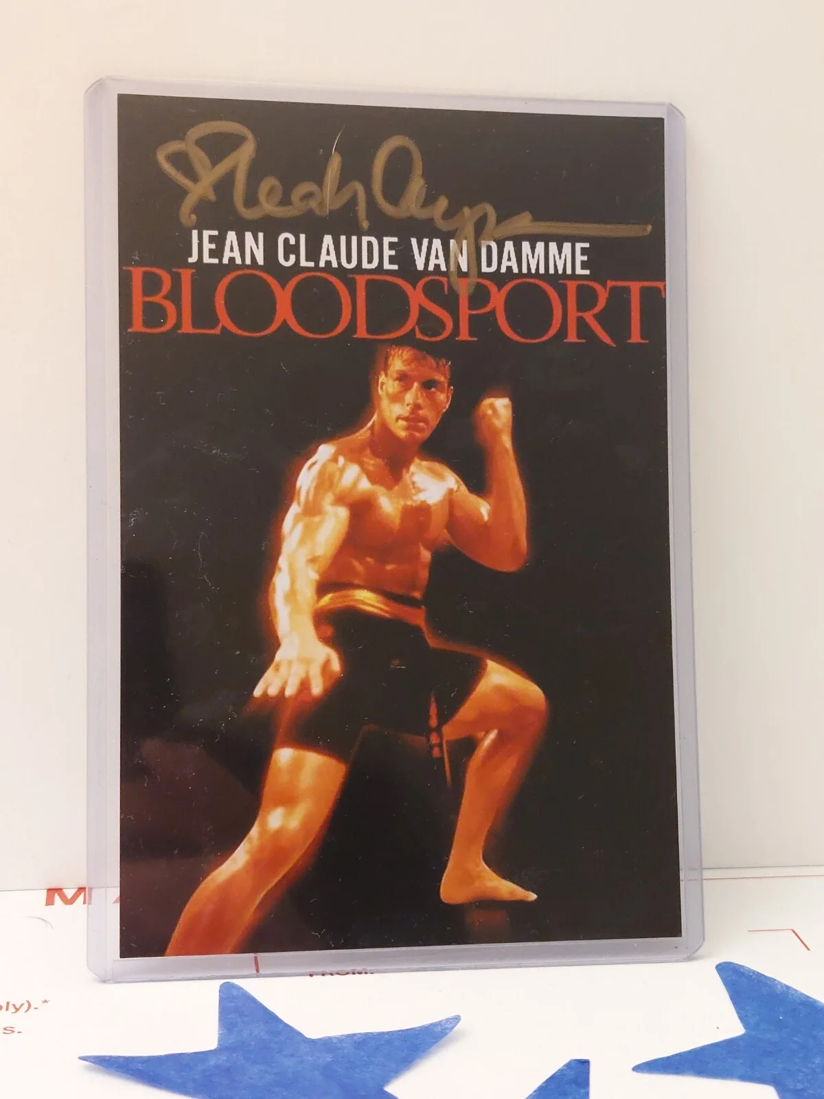 Leah Ayres — Bloodsport SIGNED Leah Ayres Autographed 4x6 Photo (Janice) AUTO Memorabilia