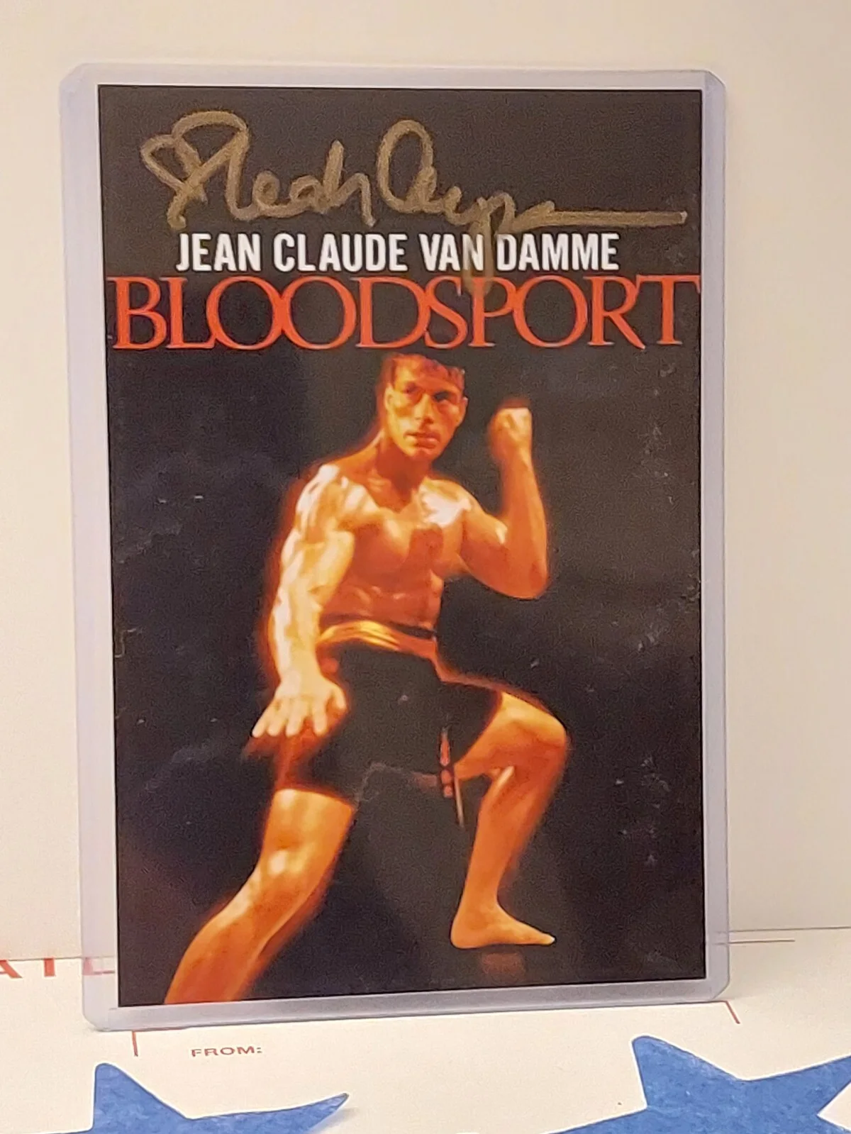Leah Ayres — Bloodsport SIGNED Leah Ayres Autographed 4x6 Photo (Janice) AUTO Memorabilia, изображение 2