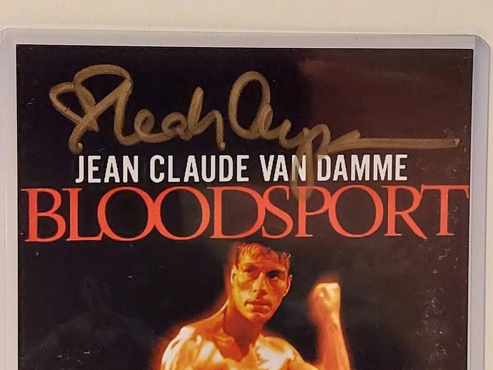 Leah Ayres — Bloodsport SIGNED Leah Ayres Autographed 4x6 Photo (Janice) AUTO Memorabilia, изображение 3