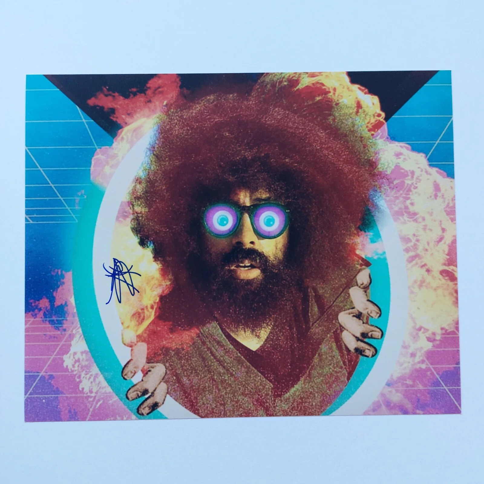 Reggie Watts — Reggie Watts Signed 8x10 photo with COA Comedy Bang Bang (comedian, musician)