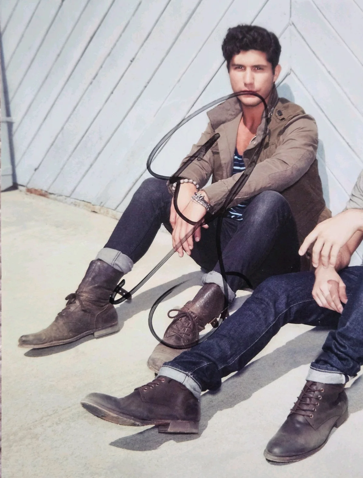 Dan + Shay Signed 8x10 "+" Promo Stock Photo, изображение 2