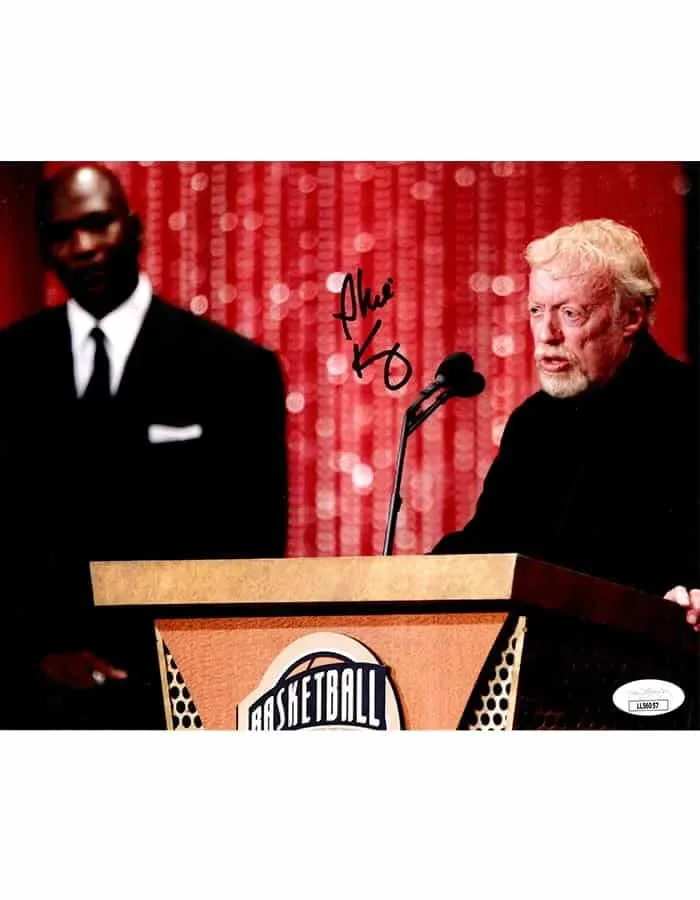 Foto firmada por Phil Knight 8x10 Nike Fundador Salón de Baloncesto Autenticación JSA, изображение 2