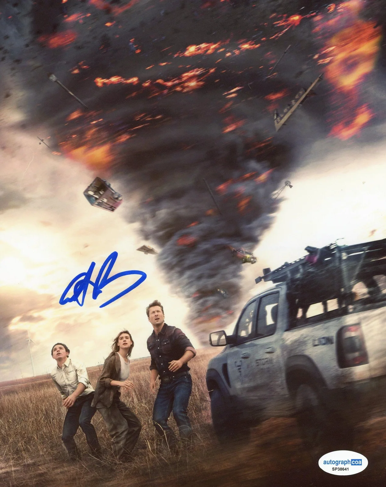 Anthony Ramos — Anthony Ramos "Twisters" AUTOGRAPH Signed Autographed 'Javi' 8x10 Photo D ACOA, изображение 2