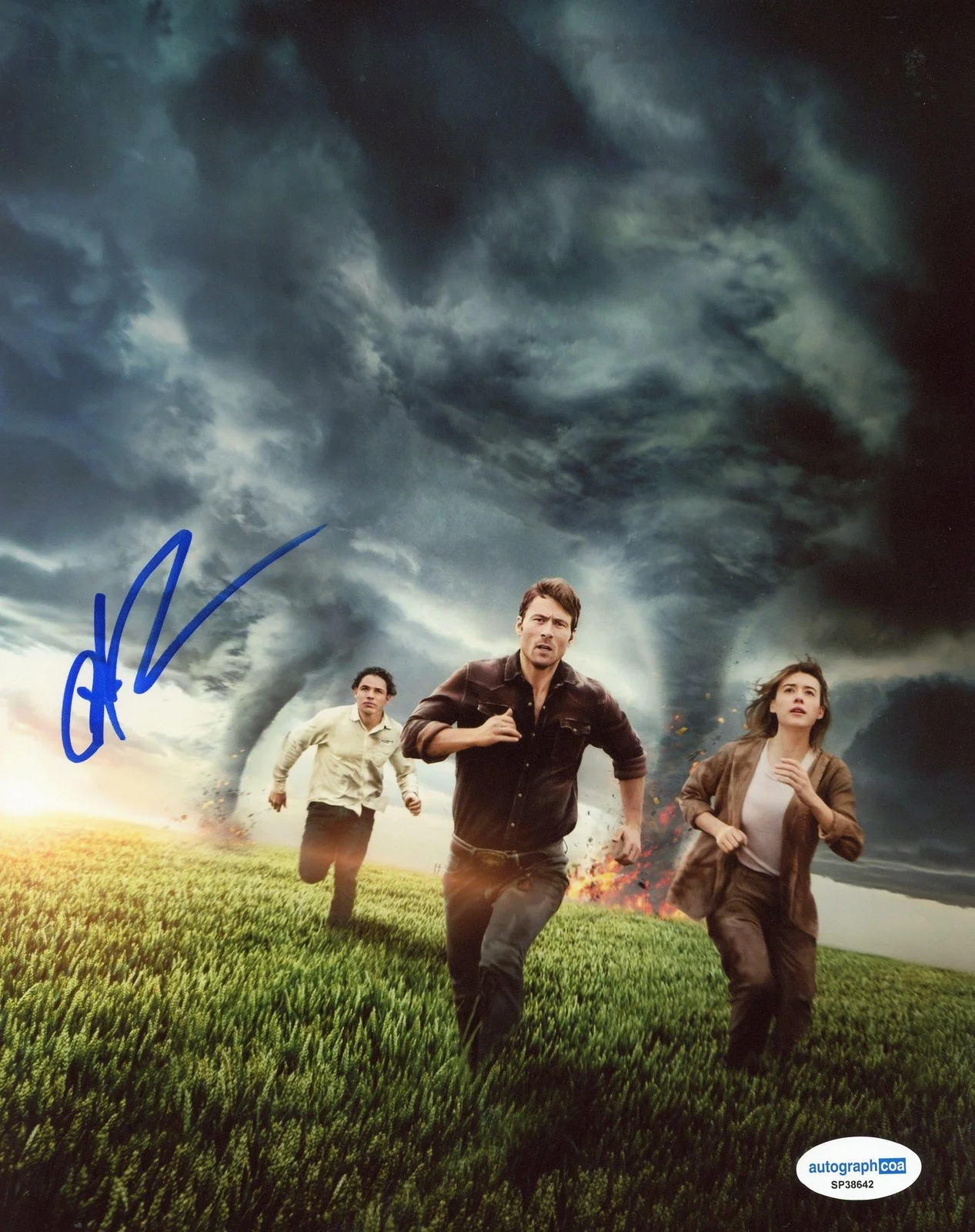 Anthony Ramos — Anthony Ramos "Twisters" AUTOGRAPH Signed Autographed 'Javi' 8x10 Photo E ACOA, изображение 2
