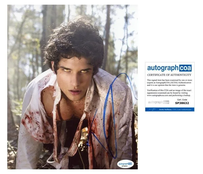 Tyler Posey — Tyler Posey "Teen Wolf" AUTOGRAPH Signed 'Scott McCall' 8x10 Photo ACOA