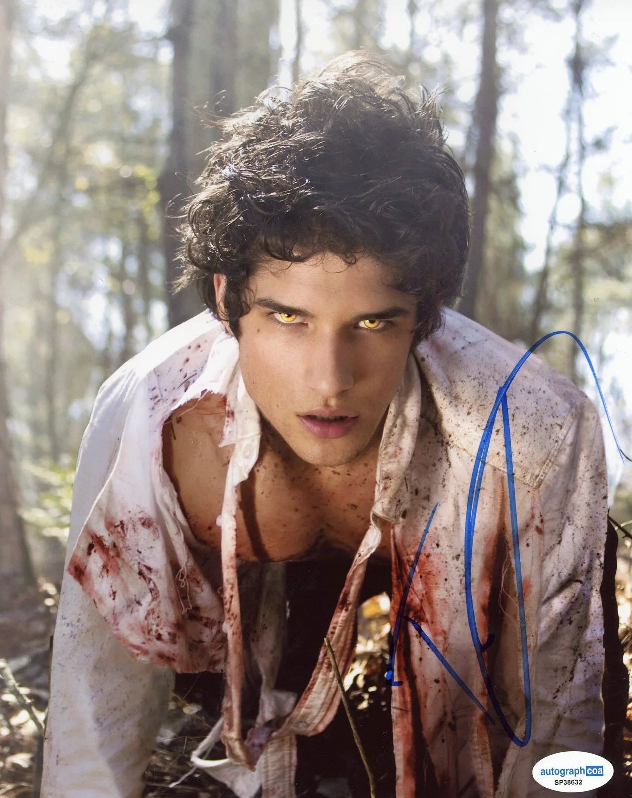 Tyler Posey — Tyler Posey "Teen Wolf" AUTOGRAPH Signed 'Scott McCall' 8x10 Photo ACOA, image 2