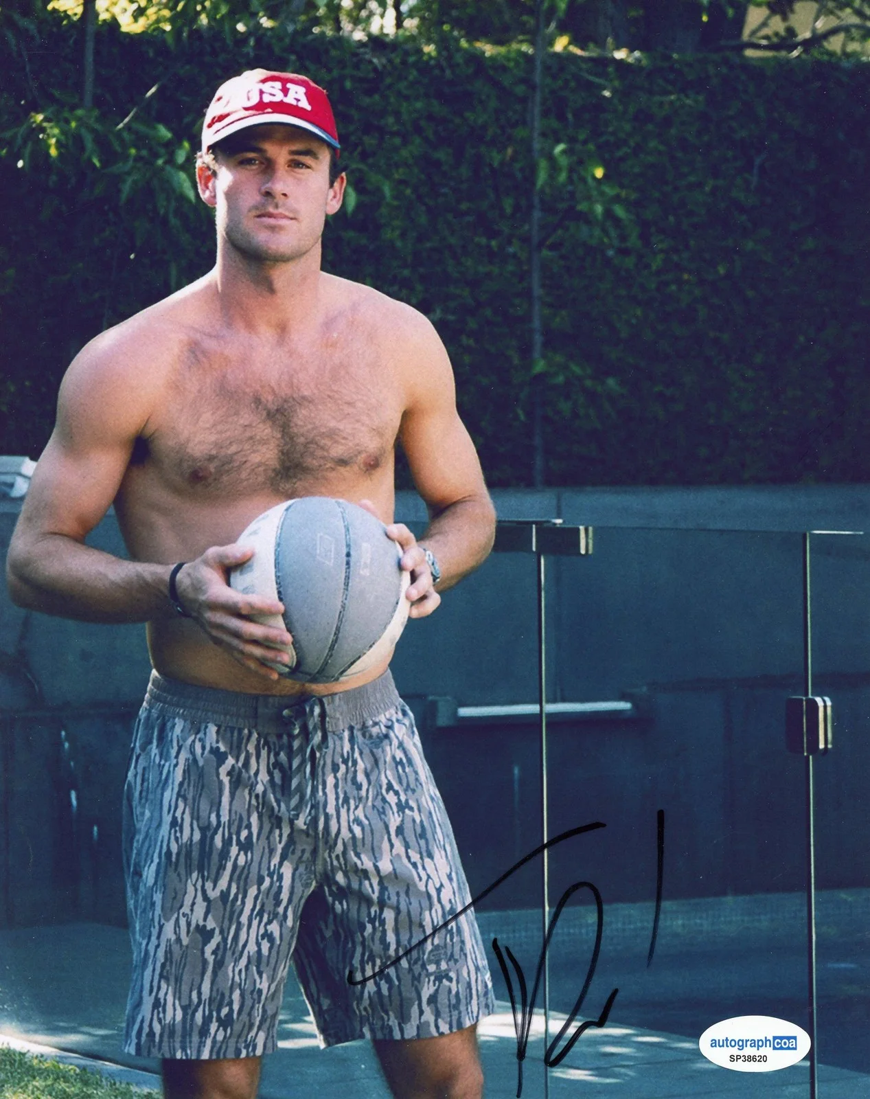 Tommy Paul — Tommy Paul AUTOGRAPH Signed USA Tennis ATP Shirtless 8x10 Photo ACOA, изображение 2