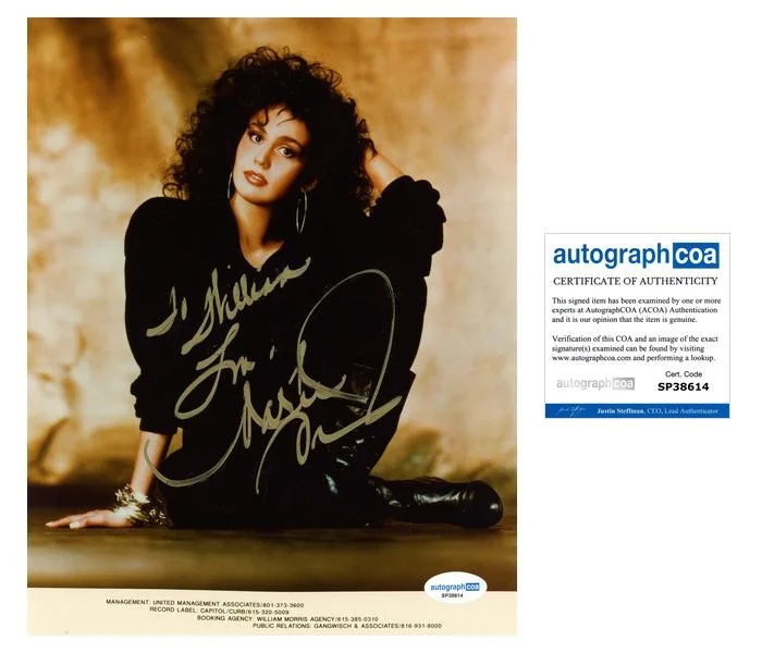 Marie Osmond — Marie Osmond "The Osmonds" Singer AUTOGRAPH Signed 8x10 Photo 'To William' ACOA