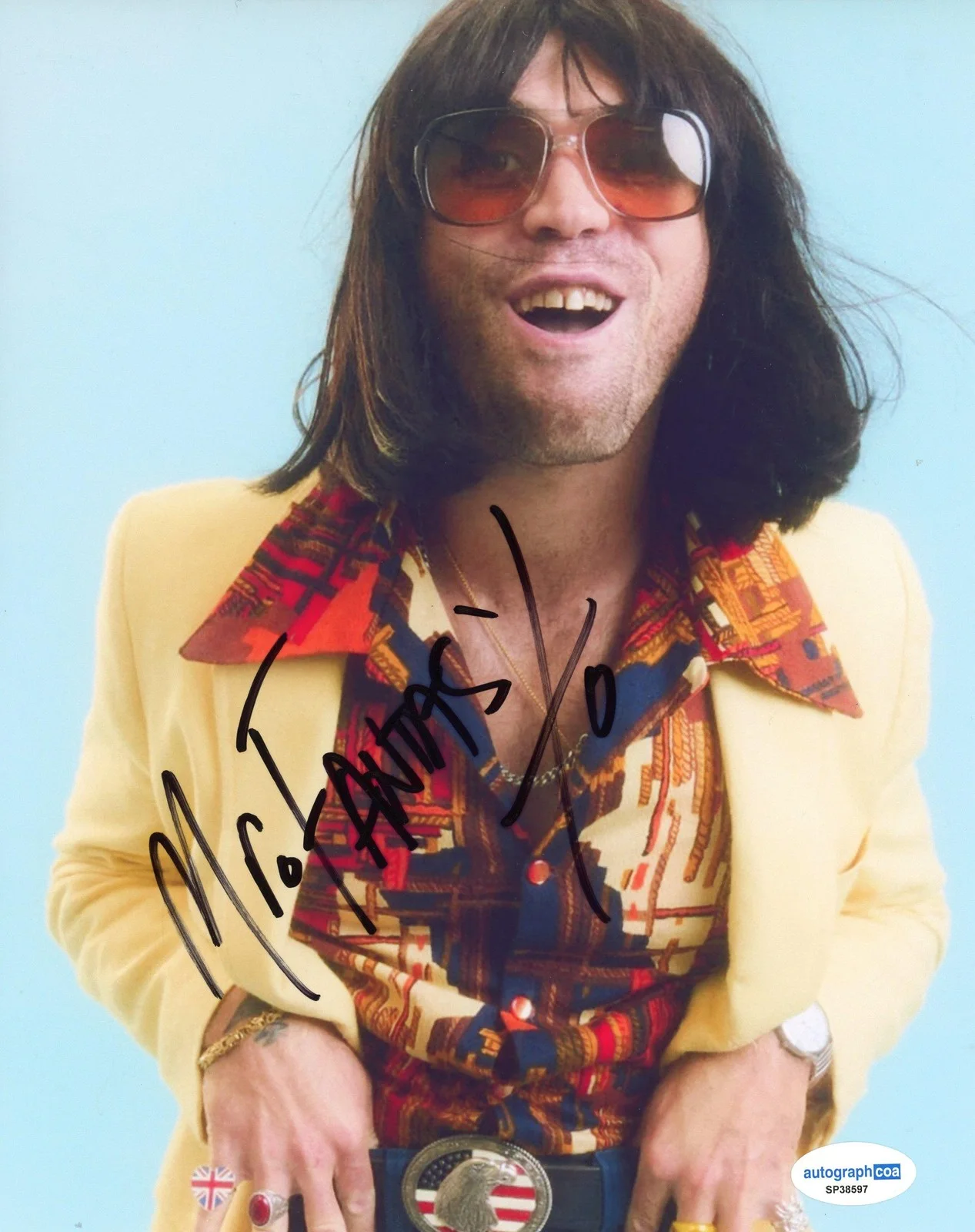 Mr. Fantasy — Mr. Fantasy "Wayuwanna" Singer AUTOGRAPH Signed KJ Apa? 8x10 Photo ACOA, изображение 2