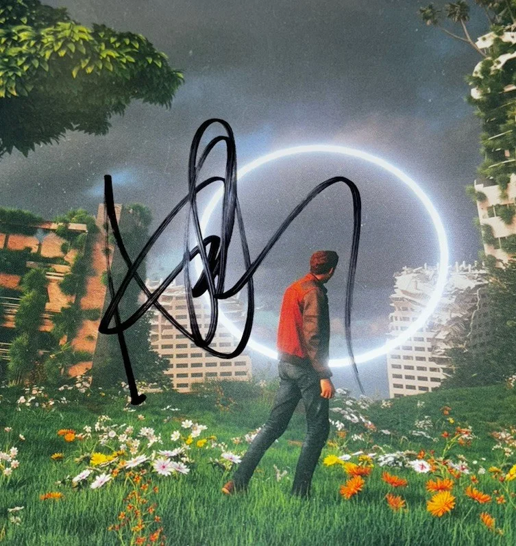 Dan Reynolds Signed Imagine Dragons Vinyl Album Origins, изображение 2