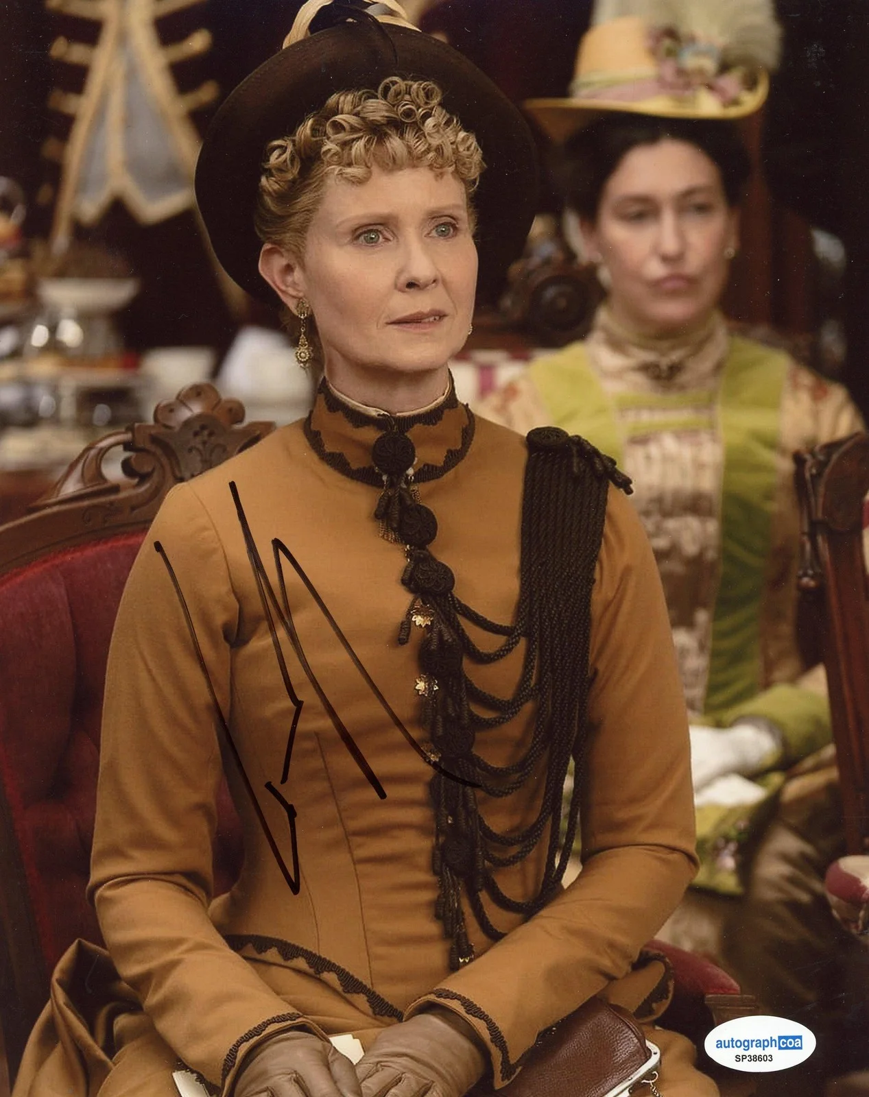 Cynthia Nixon — Cynthia Nixon "The Gilded Age" AUTOGRAPH Signed 'Ada Brook' 8x10 Photo B ACOA, image 2