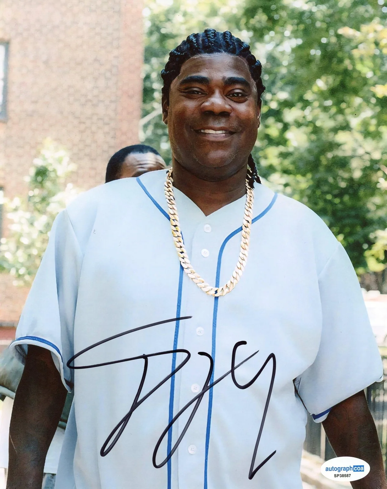 Tracy Morgan — Tracy Morgan "The Last O.G." AUTOGRAPH Signed 'Tray Barker' 8x10 Photo B ACOA, image 2