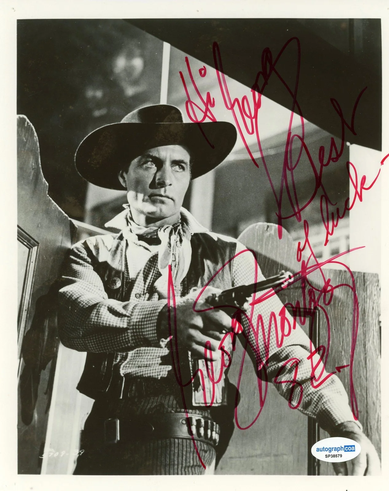 George Montgomery — George Montgomery "Badman's Country" AUTOGRAPH Signed 8x10 Photo 'To George', изображение 2