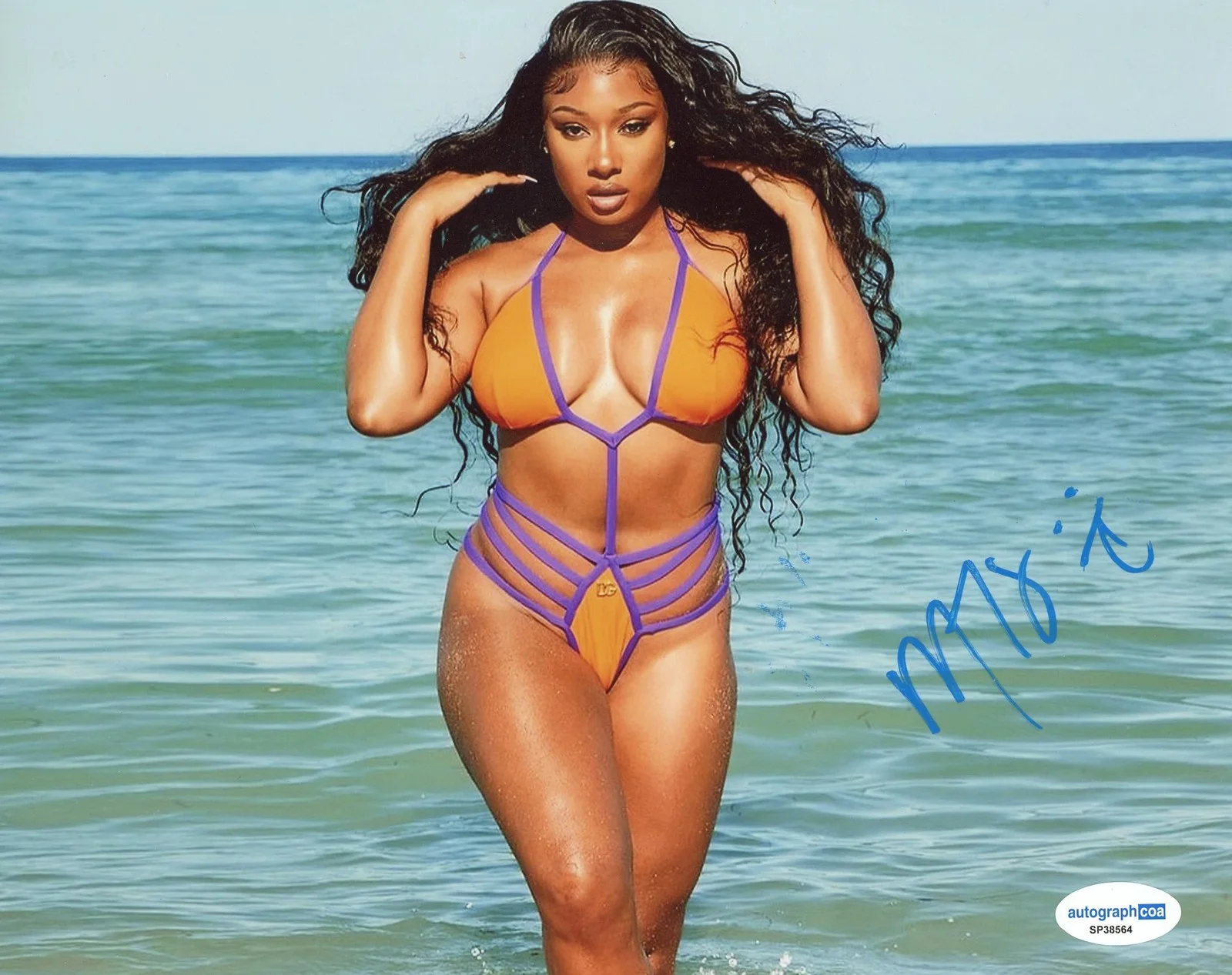 Megan Thee Stallion — Megan Thee Stallion "Savage" Rap Hip Hop AUTOGRAPH Signed 8x10 Photo B ACOA, изображение 2