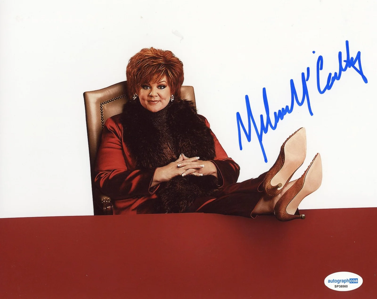 Melissa McCarthy — Melissa McCarthy "The Boss" AUTOGRAPH Signed 'Michelle Darnell' 8x10 Photo ACOA, изображение 2