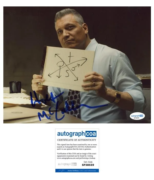 Holt McCallany — Holt McCallany "Mindhunter" AUTOGRAPH Signed 'Bill Tench' 8x10 Photo ACOA