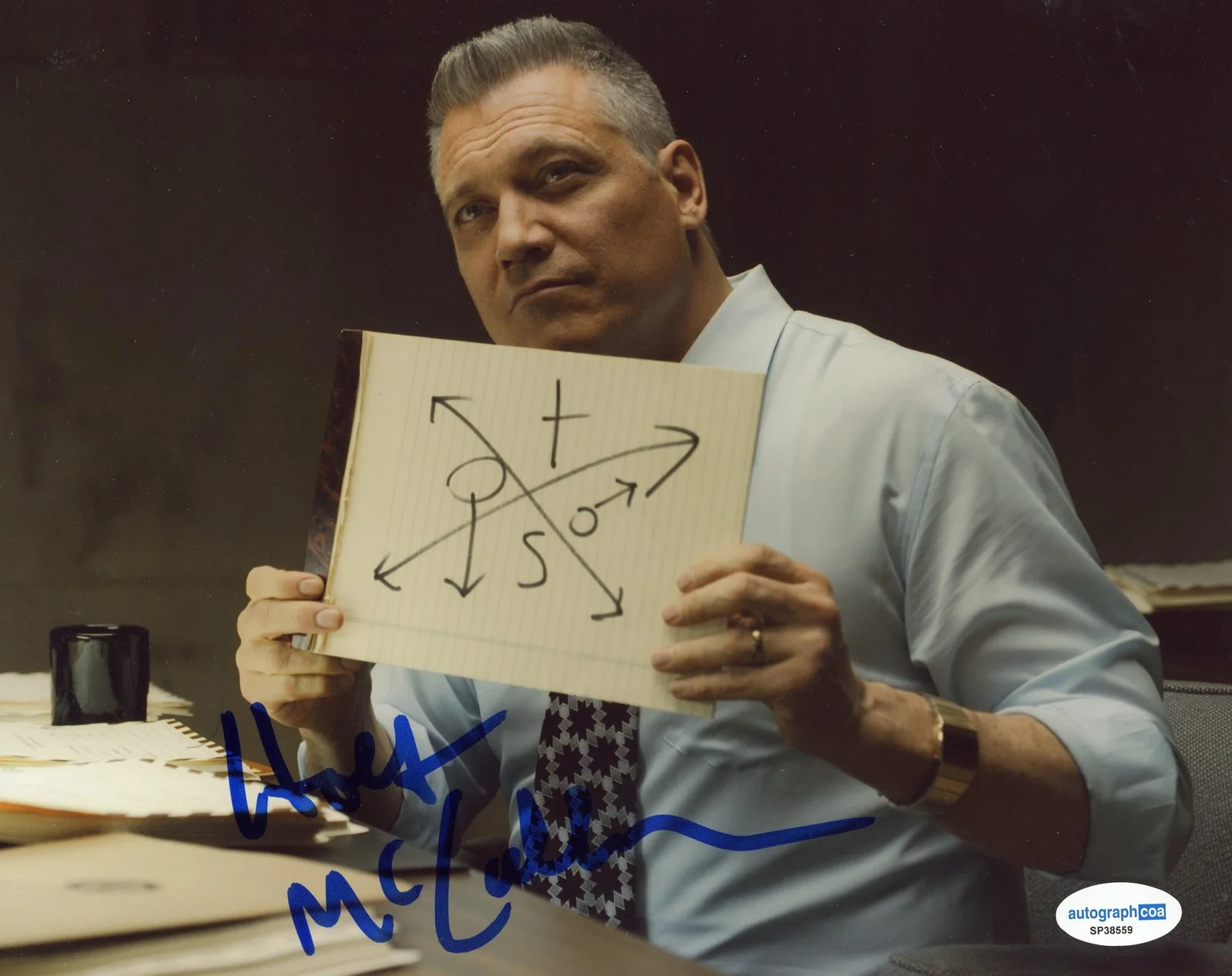 Holt McCallany — Holt McCallany "Mindhunter" AUTOGRAPH Signed 'Bill Tench' 8x10 Photo ACOA, изображение 2