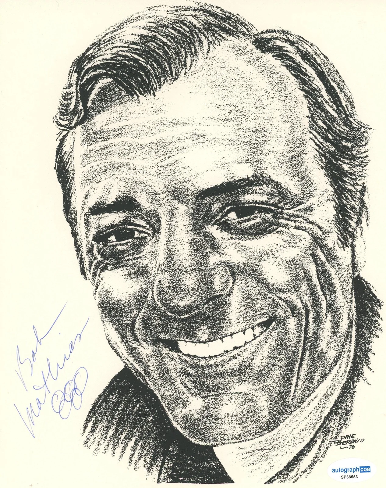 Bob Mathias — Bob Mathias AUTOGRAPH Signed Olympic Decathlon Gold Medalist 8x10 Photo ACOA, изображение 2