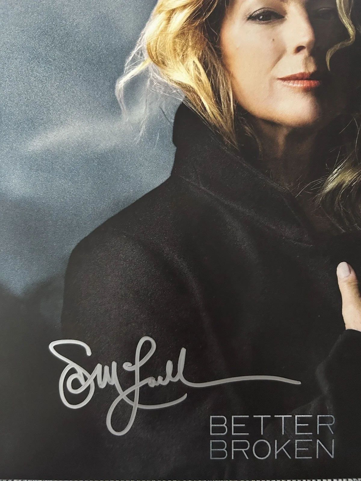 SARAH MCLACHLAN SIGNED BETTER BROKEN VINYL LP - BECKETT COA, image 3