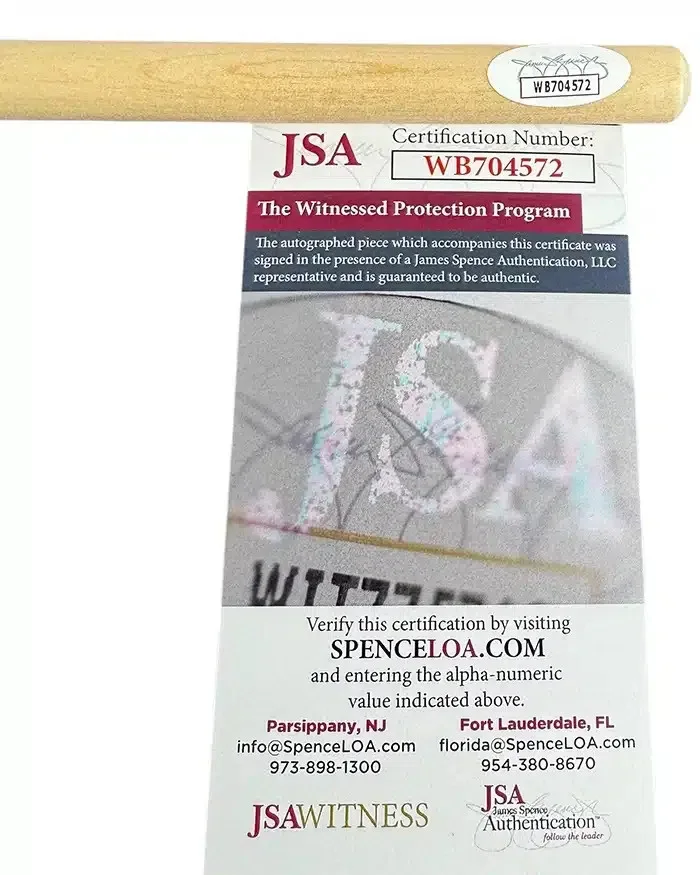 Chris Fehn signed Drum Stick Percussionist Backing Vocalist JSA Authentication, image 2