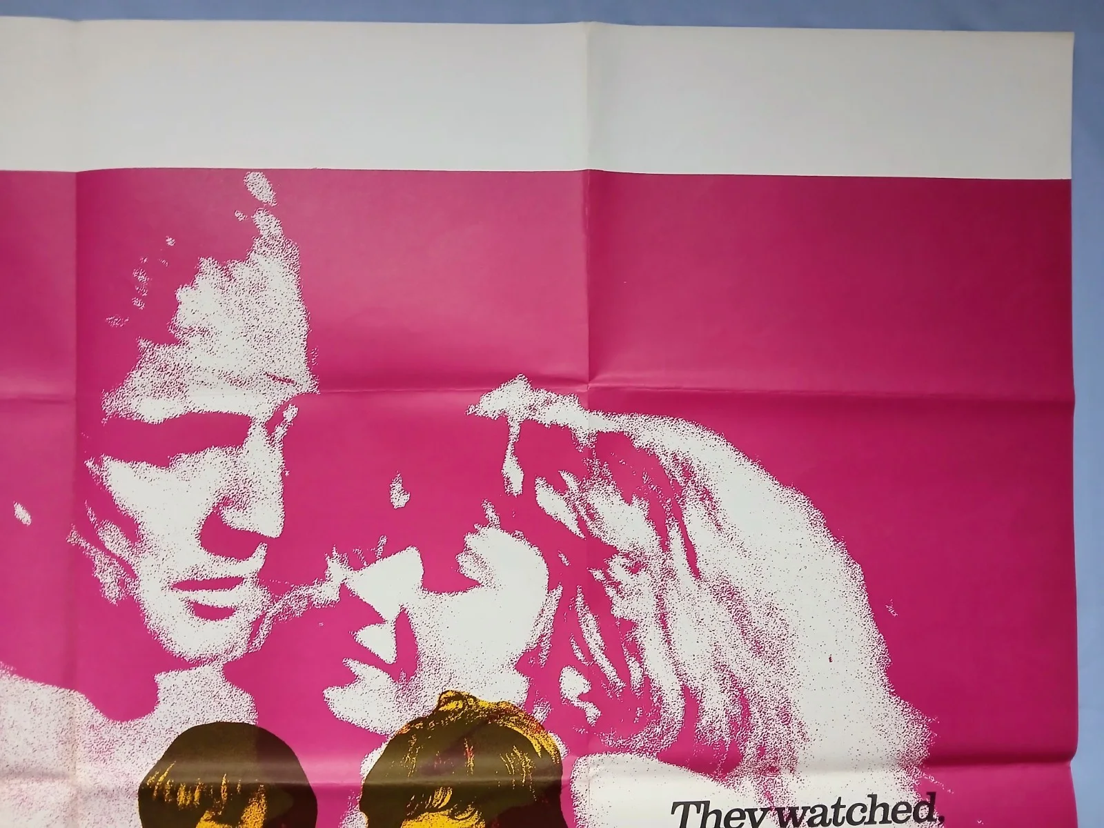 THE NIGHTCOMERS (1971) superb condition original UK quad poster -Marlon Brando, image 3