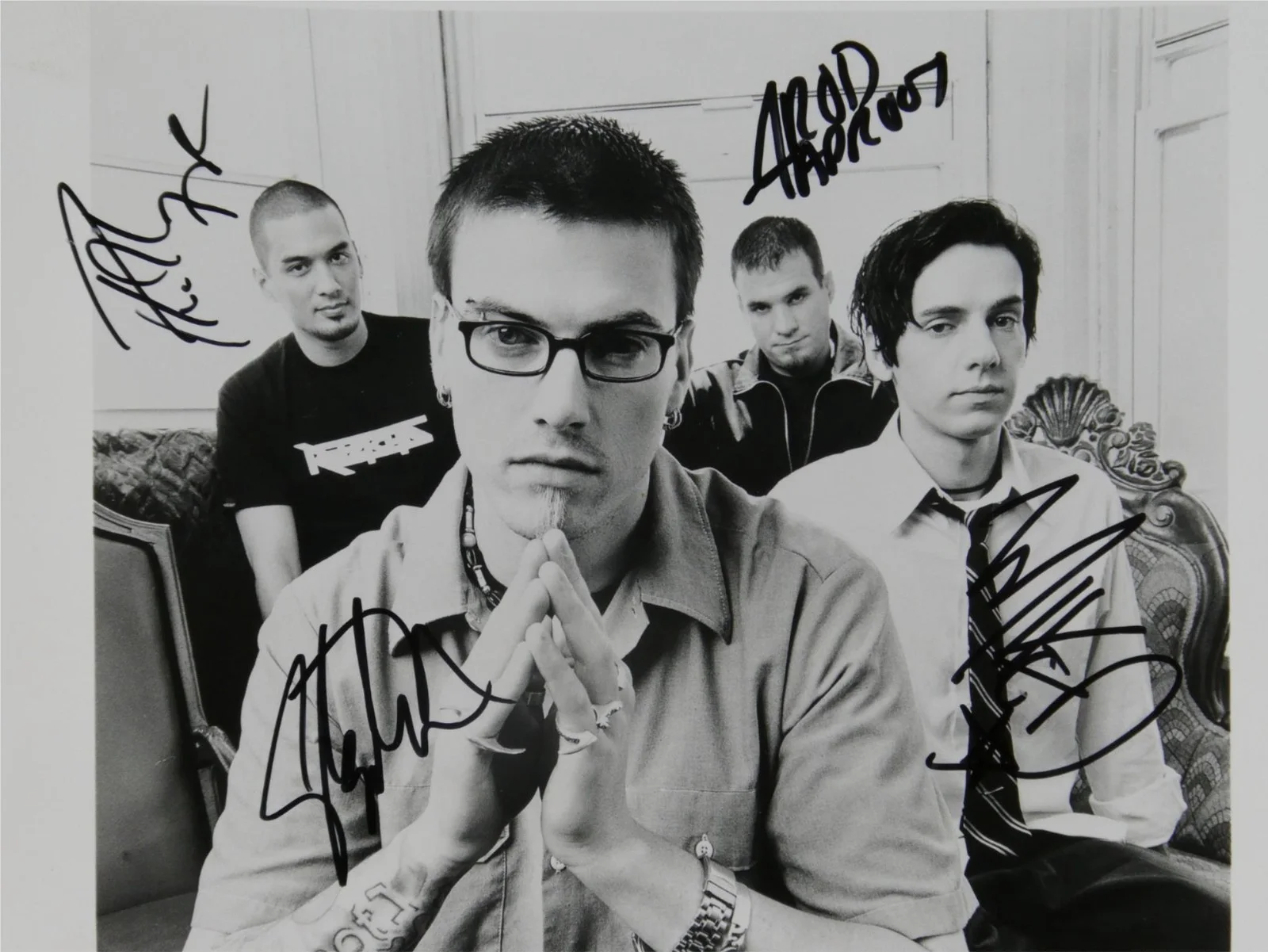 Taproot Signed 8x10 Photo Phil Lipscomb Stephen Richards Jarrod Montague +1, image 2