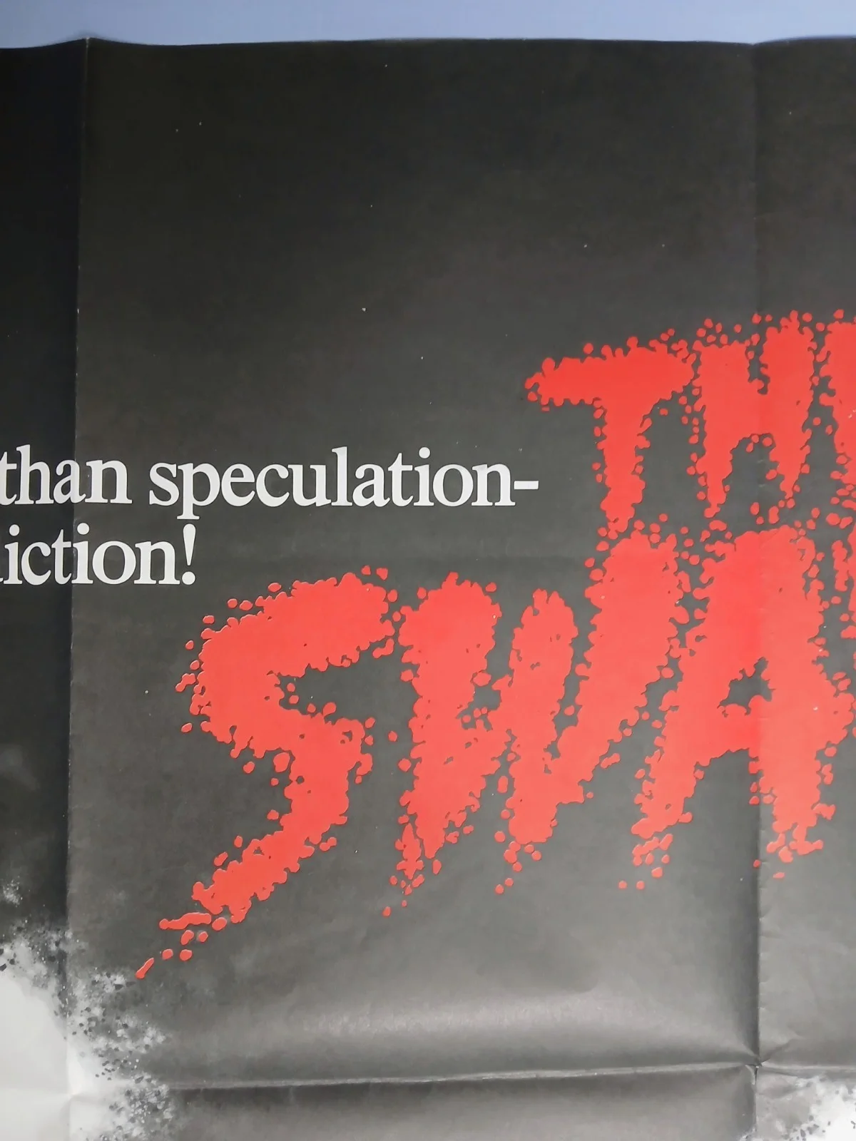 THE SWARM (1978) original quad poster - Michael Caine, Richard Widmark horror, изображение 3