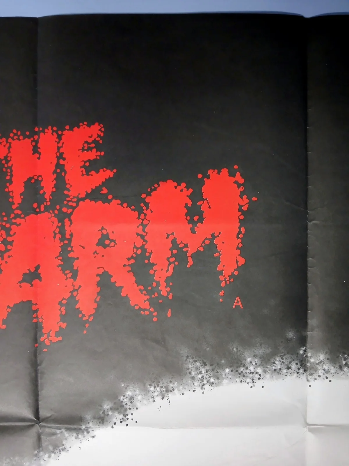 THE SWARM (1978) original quad poster - Michael Caine, Richard Widmark horror, изображение 4