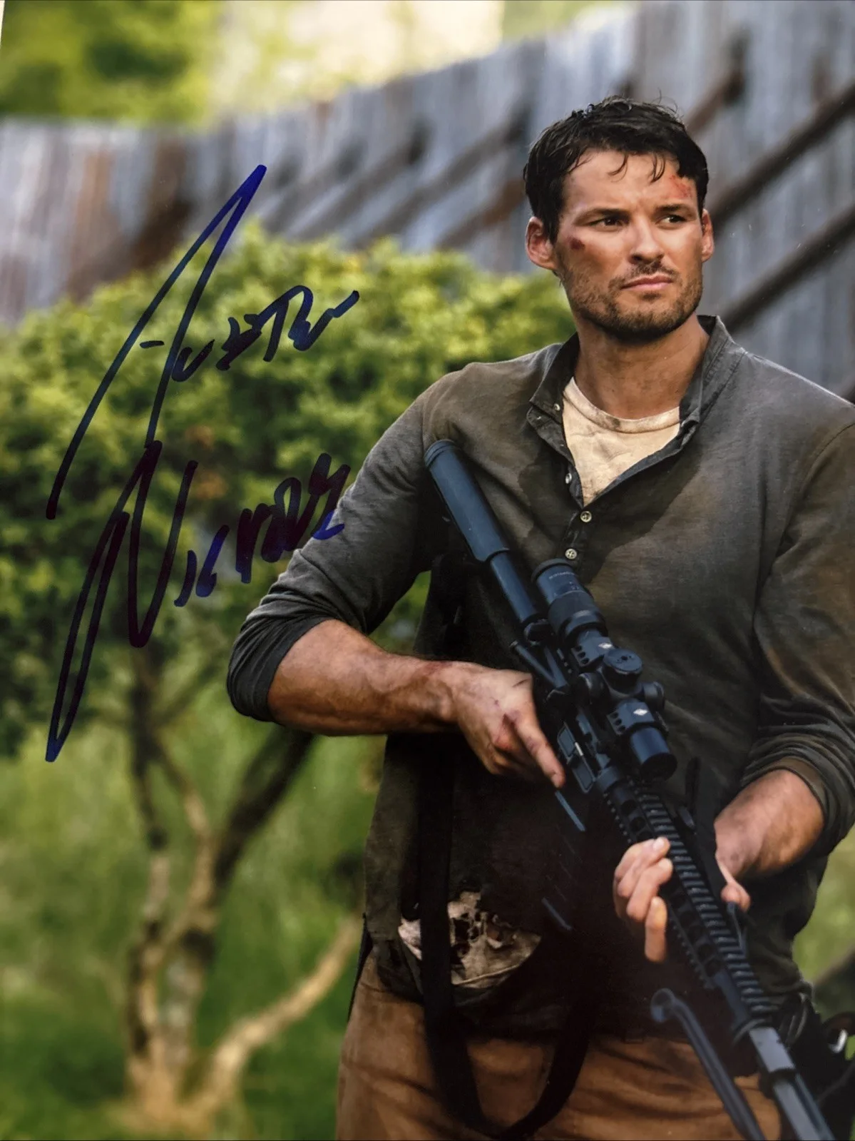 Austin Nichols — Austin Nichols Autographed Signed 8X10 Photo-The Walking Dead-Beckett, image 3