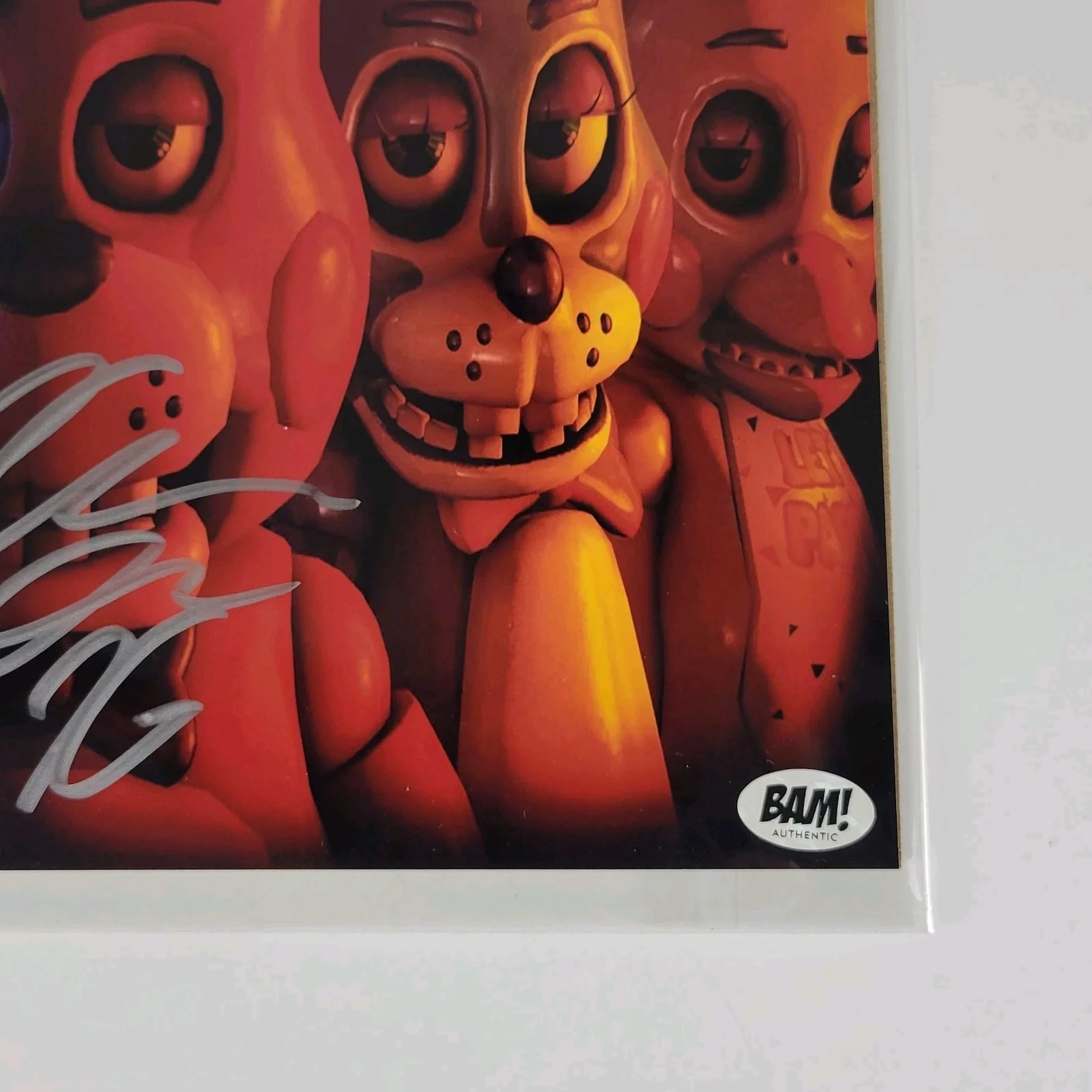 Kellen Goff — Five Nights At Freddy Kellen Goff Signed 8x10 Photo Silver Autograph Bam Box COA, изображение 4