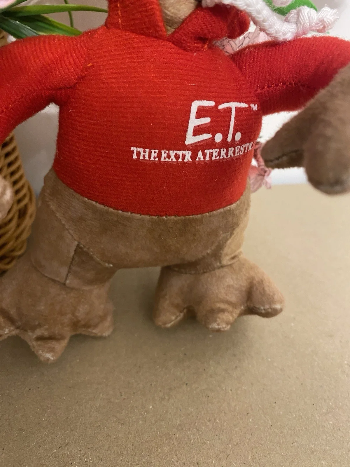 E.T. Extra Terrestrial Soft Toy Vintage 7 Inch Soft Toy Film Movie Merchandise X, изображение 3