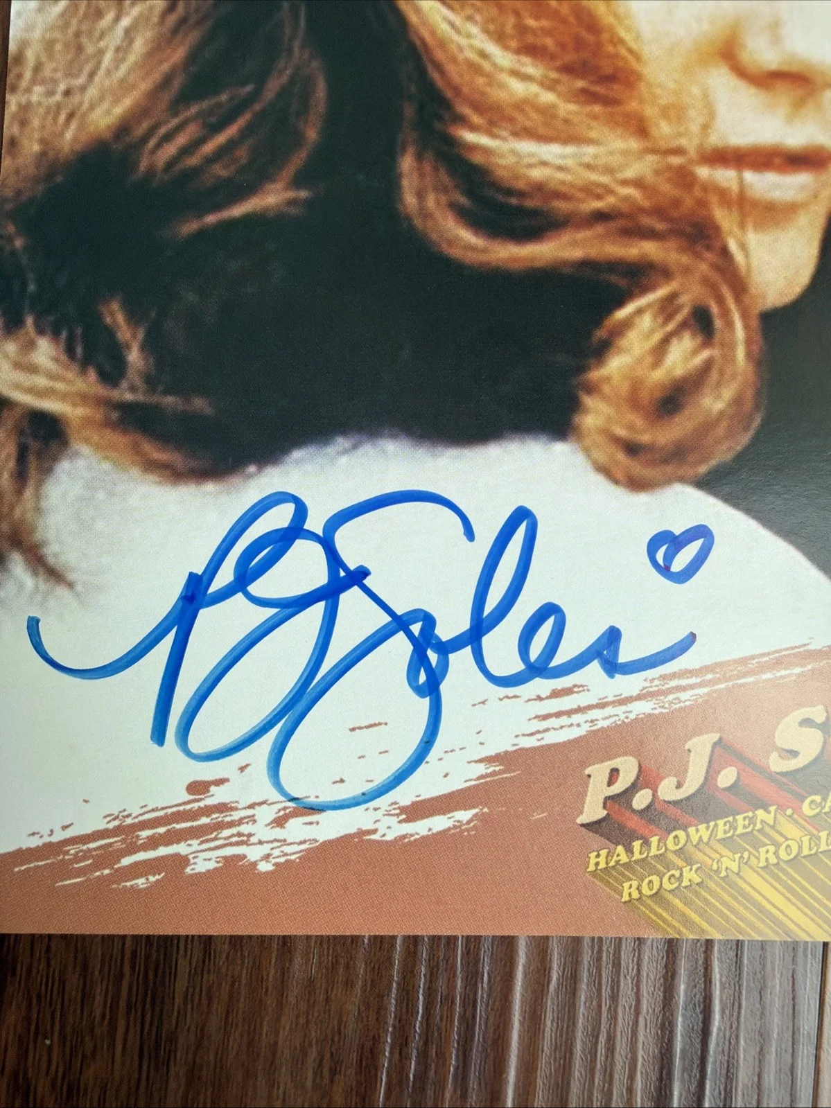 PJ Soles — PJ Soles Autographed 5x7 Photo Certificate Carrie Halloween Horror Auto Movie, изображение 5