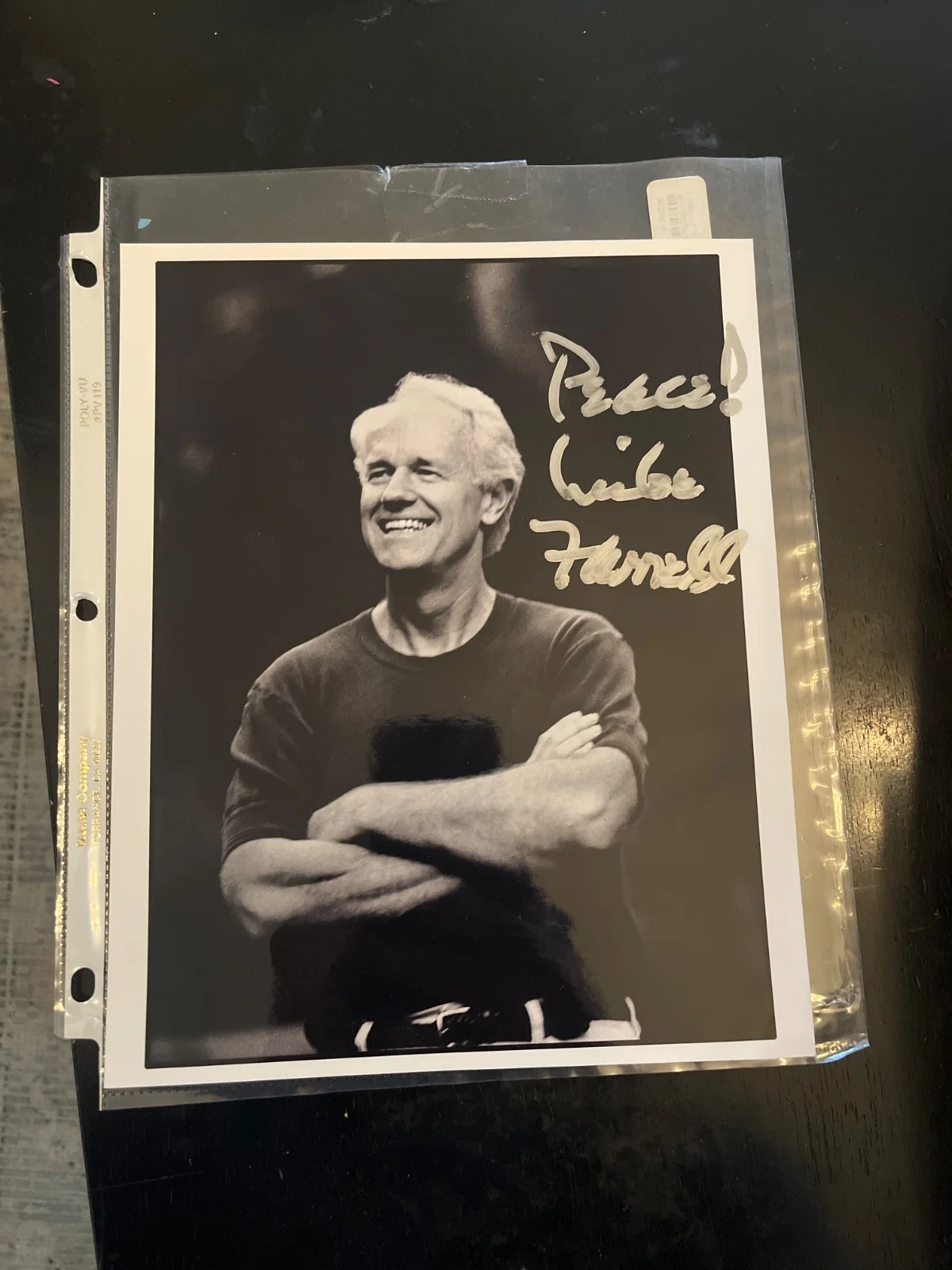 MIKE FERRELL MASH SIGNED 8X10 PHOTO AUTOGRAPHED Mash star, image 2
