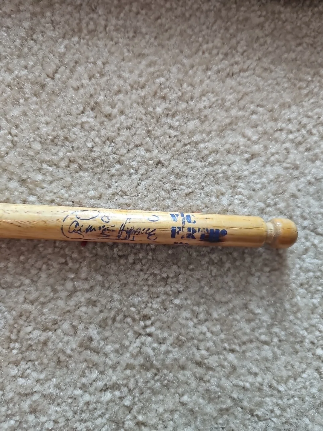 CARMINE APPICE CONCERT USED DRUMSTICK WHEN HE WAS WITH PAT TRAVERS BAND, image 3