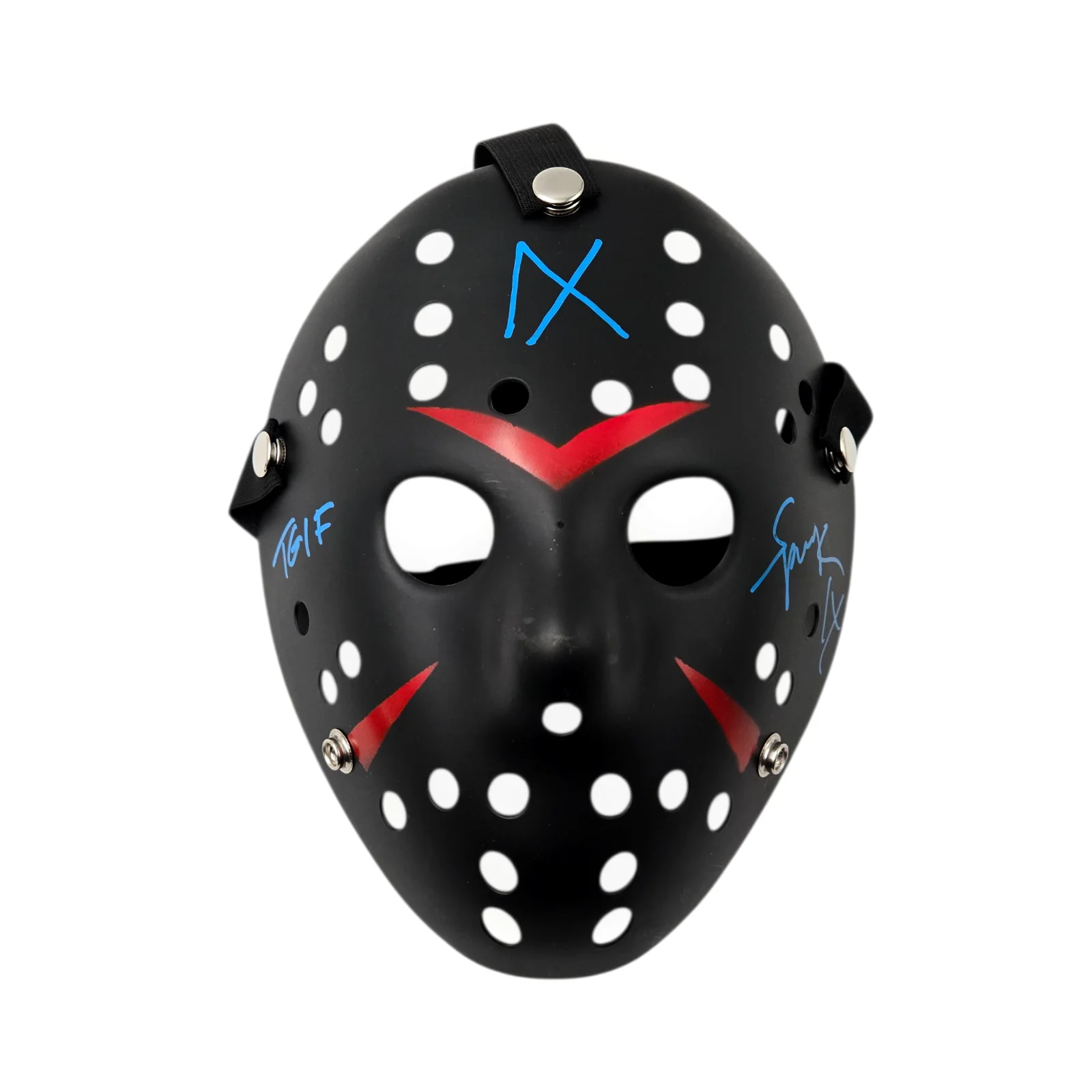 Spencer Charnas Signed Jason Mask Ice Nine Kills Autograph Friday 13 Beckett 64, image 2
